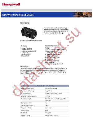 162PC01D datasheet  